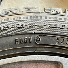★中古スタッドレスタイヤ★ DUNLOP ホイール4セット 3000円 日産デイズ使用しました！の画像