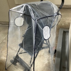【美品】Smart Angel ベビーカー B型　 レインカバー付きの画像