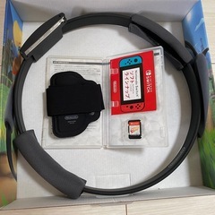 リングフィットアドベンチャー　とフィットボクシング2の画像