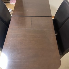 ダイニングテーブル　椅子　4脚セットの画像