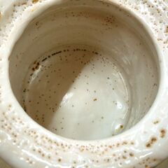 茶道 茶道具 水差 志野焼 四方木窯 共箱付き 中古 しの焼 よもぎ窯 苫小牧西店の画像