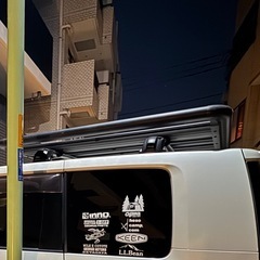 【急募】【定価合計66,000円】デリカD5用エアロルーフキャリア4点セットの画像