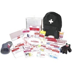 防災バッグ　山善の画像