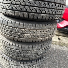 2023冬用ホイール 良好な状態(165/R13)の画像