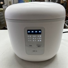 H2512-368 sinpuls マイコン式　4合炊飯器　年式不明　SP-RCMC4-WH 通電確認済み　キズ汚れ有りの画像