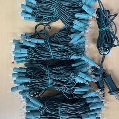 クリスマスツリーやお庭のライトアップ！イルミネーションライト　200球の画像