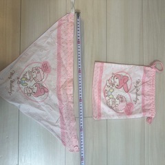 マイメロディ　幼児用エプロンの画像