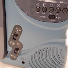 オーム電機　6機能マルチランタン　ML-107BL　AM/FMラジオ・蛍光灯照明・アラーム時計・サイレン等　単1電池又は車載シガーソケット給電　動作未確認【非対面取引です】の画像