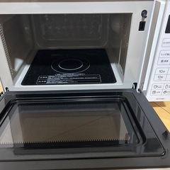 Haierの電子レンジ美品の画像