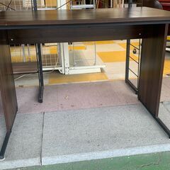 【リサイクルストアスターズ鹿大店】ワークデスク　ブラウンの画像