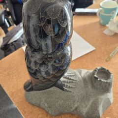 御影石梟の画像