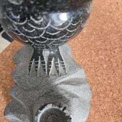 御影石梟の画像