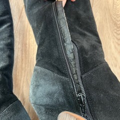 LANVIN en Bleu スエード　ロングブーツ　ハイヒール 23.5の画像