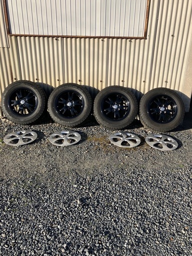 【バリ山】195/65/15 スタッドレス　ホイール、タイヤセット
