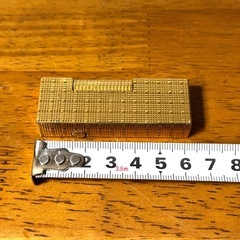 ダンヒル dunhill ゴールド テクスチャー  24163の画像