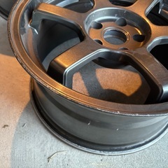 17インチ アルミホイール 4本セット　114.3 8J+25の画像