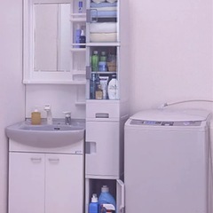 スリムストッカー 隙間収納 プラ製で軽い！の画像