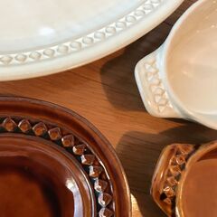 【引取限定】MEISTER HAND オーバル皿 グラタン皿 ペア 4点セットの画像