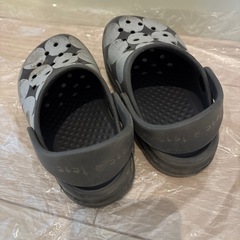 テータテート　クロックス風サンダル　15㎝の画像