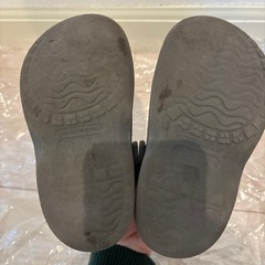 テータテート　クロックス風サンダル　15㎝の画像