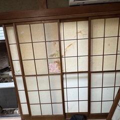 大小の障子差し上げますの画像