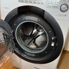 【差し上げます】　SHARP  ドラム式洗濯乾燥機　ES-S7C-WLの画像