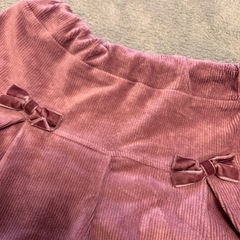 コーデュロイキュロット　120の画像