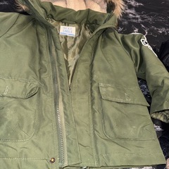 ダウン ジャケット アウター ボア キッズ 100 110 120 セット 冬の画像