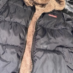 ダウン ジャケット アウター ボア キッズ 100 110 120 セット 冬の画像