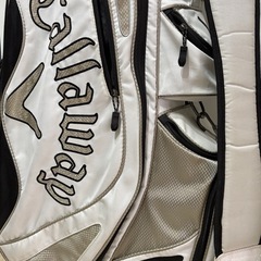 Callaway キャディバッグ　白の画像