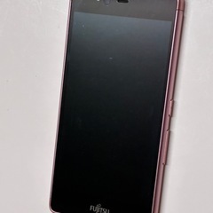 SIMフリー 富士通 arrows M03 5インチ ピンク　ほぼ美品 本体のみ スマホ Android6.0の画像