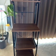 レンジラック(OT001上棚付き)　ニトリの画像