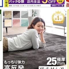 185✖️185  カーペット　グレー
の画像