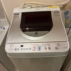 シャープ洗濯機
の画像