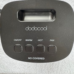 卓上ファンヒーターの画像