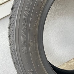 155/65R14 TOYOタイヤ②2021年製スタットレス 1本の画像