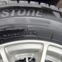 中古スタッドレス　ホイール　175/70R14 2023年48週製　ブリヂストンVRX3 バリ山！！アクア、ヴィッツ等！の画像