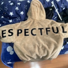 ファー パーカー メンズ アウター 冬 秋冬 ファーブルゾン 厚手 暖かい アーチロゴ オーバーサイズ ジップ zip おしゃれ 無地 シンプル 冬服 全4色 M L LL XL 大きいサイズ 190253 190254 190255 ジェネレスの画像