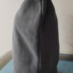 【新品未開封】マスク付きネックウォーマー帽子、防風防寒対策多機能、グレーの画像