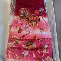 七五三の三歳着物の画像