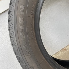 155/65R14 TOYOタイヤ③2021年製スタットレス 1本の画像