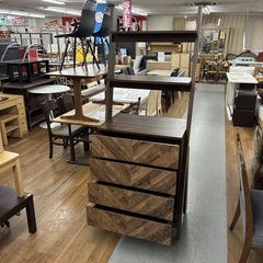 S785 ⭐ スリーアイ オープンラック チェストラック シェルフ 幅75cm USED 綺麗の画像