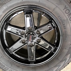 奈良発　ランドクルーザープラド　スタッドレスタイヤ265/65R17 YOKOHAMA ４本セット　ハイラックスの画像