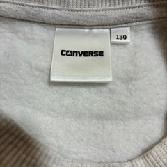 美品✨キッズ130㎝✨コンバース✨男児✨長袖トレーナー✨秋冬服✨子供服の画像