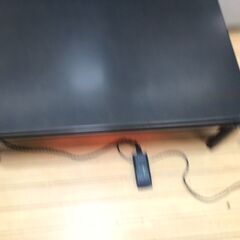 日立 家具調こたつ KFM-5260SE 長方形 ブラック系 動作確認済 コントローラー付 こたつテーブル 【糸島市内 送料無料】251214-3の画像