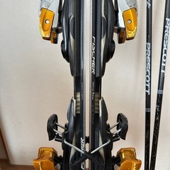 子供用スキー★138センチ★FISCHER RC★スキーセット★サロモンの画像