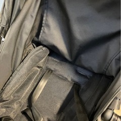 極美品！　カトージ　2人でゴー　DX ブラック レインカバー付きの画像