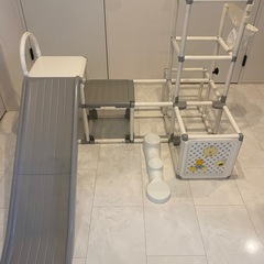 おりたたみわんぱくスライダージム、ジャングルジムの画像