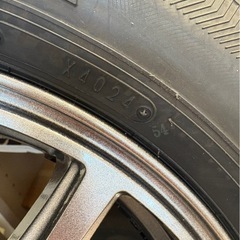新品　冬タイヤアルミホイールセット　185/65R15 2024年製造　アクア、ノートなどコンパクトに
　　　　 の画像
