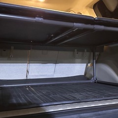 150プラド 5人乗り　トランク　棚　ラゲージラック　ラゲッジラック　の画像